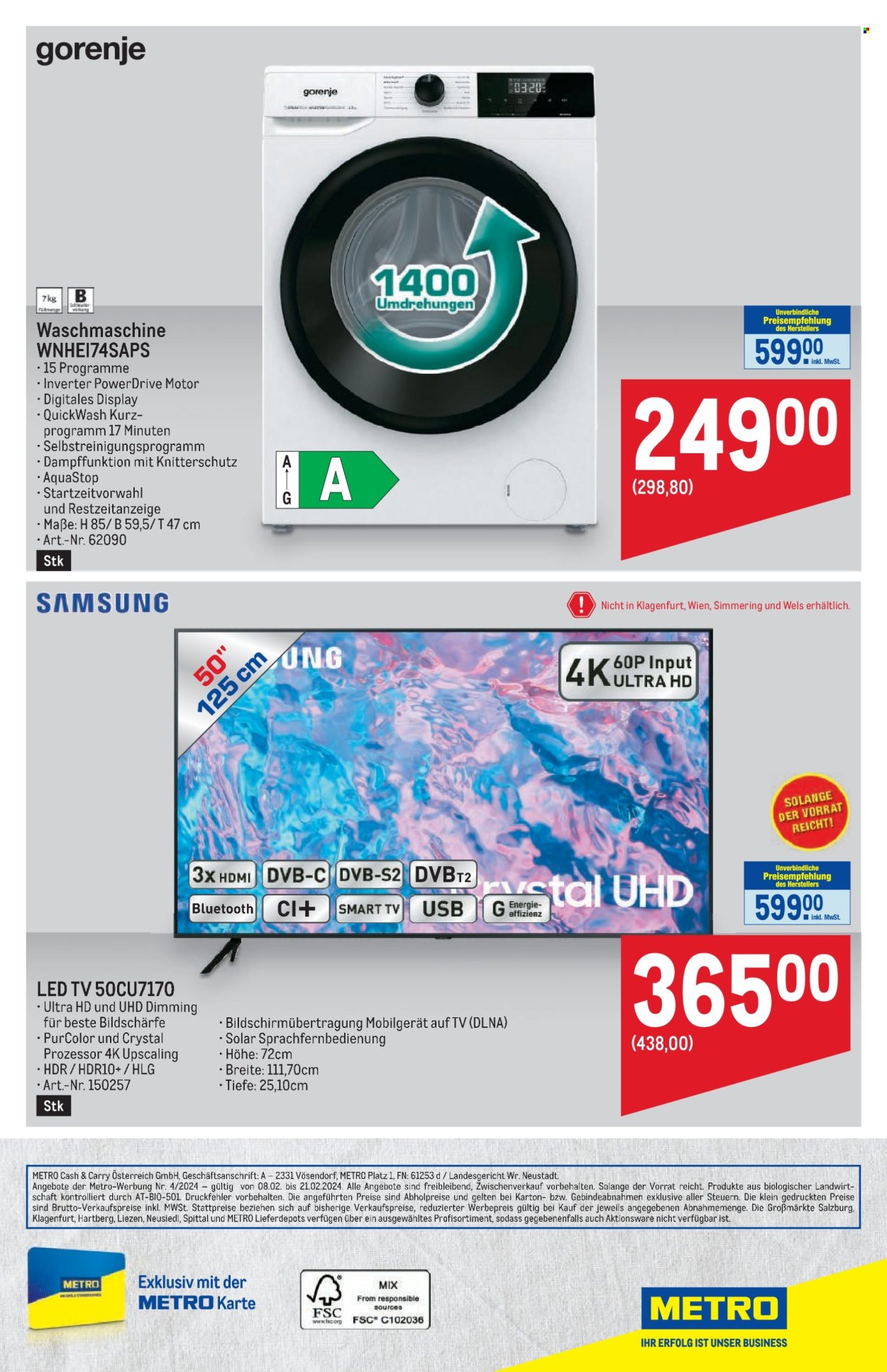 Angebote Metro - 8.2.2024 - 21.2.2024. Seite 36