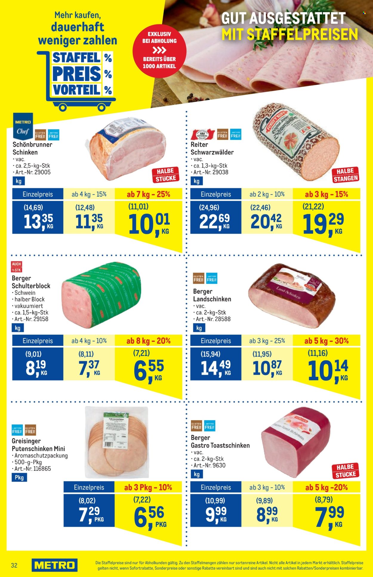 Angebote Metro - 8.2.2024 - 21.2.2024. Seite 32