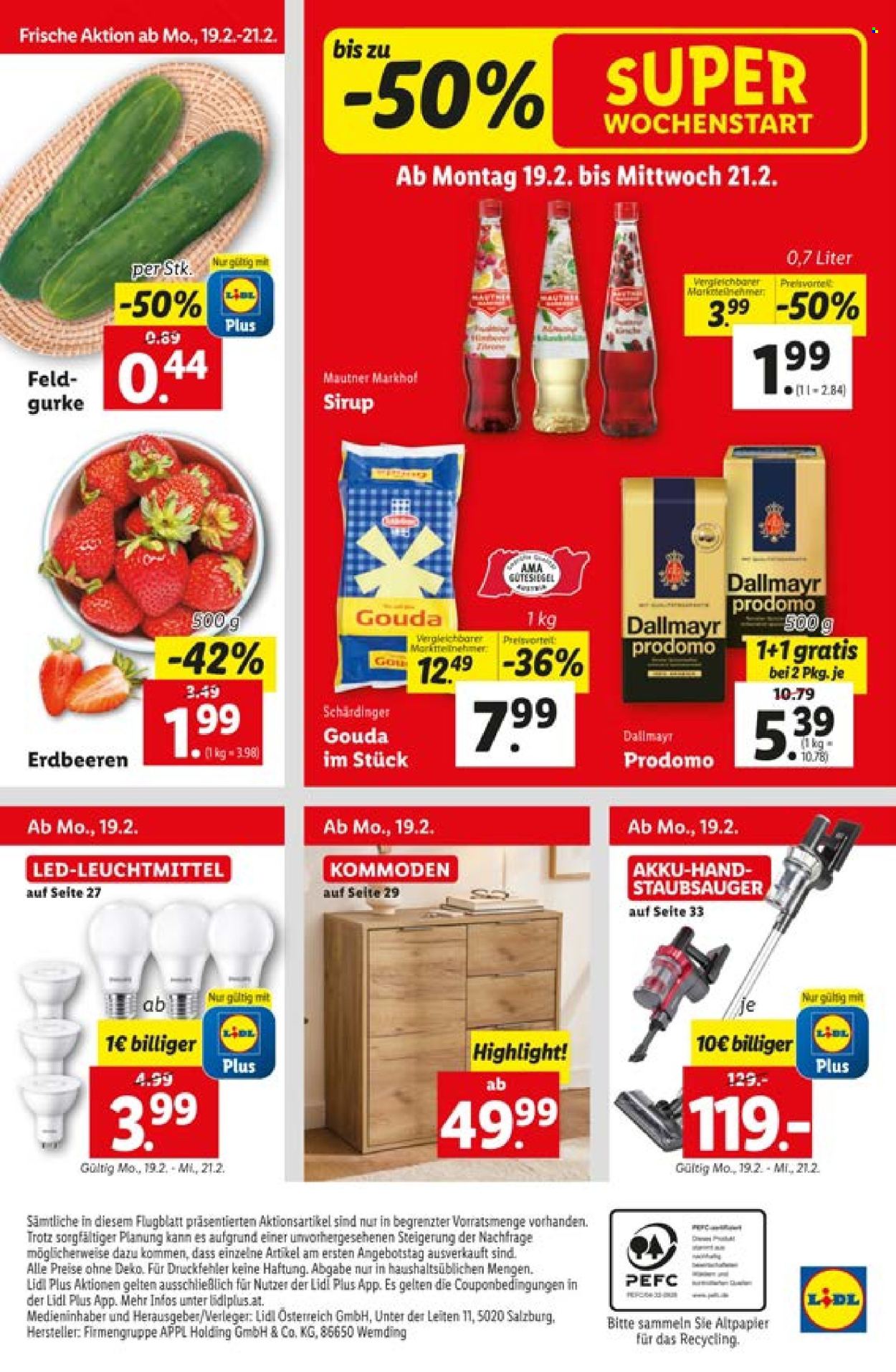 Angebote Lidl - 15.2.2024 - 21.2.2024. Seite 45