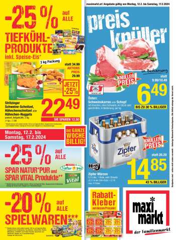 Angebote Maximarkt - 12.2.2024 - 17.2.2024.