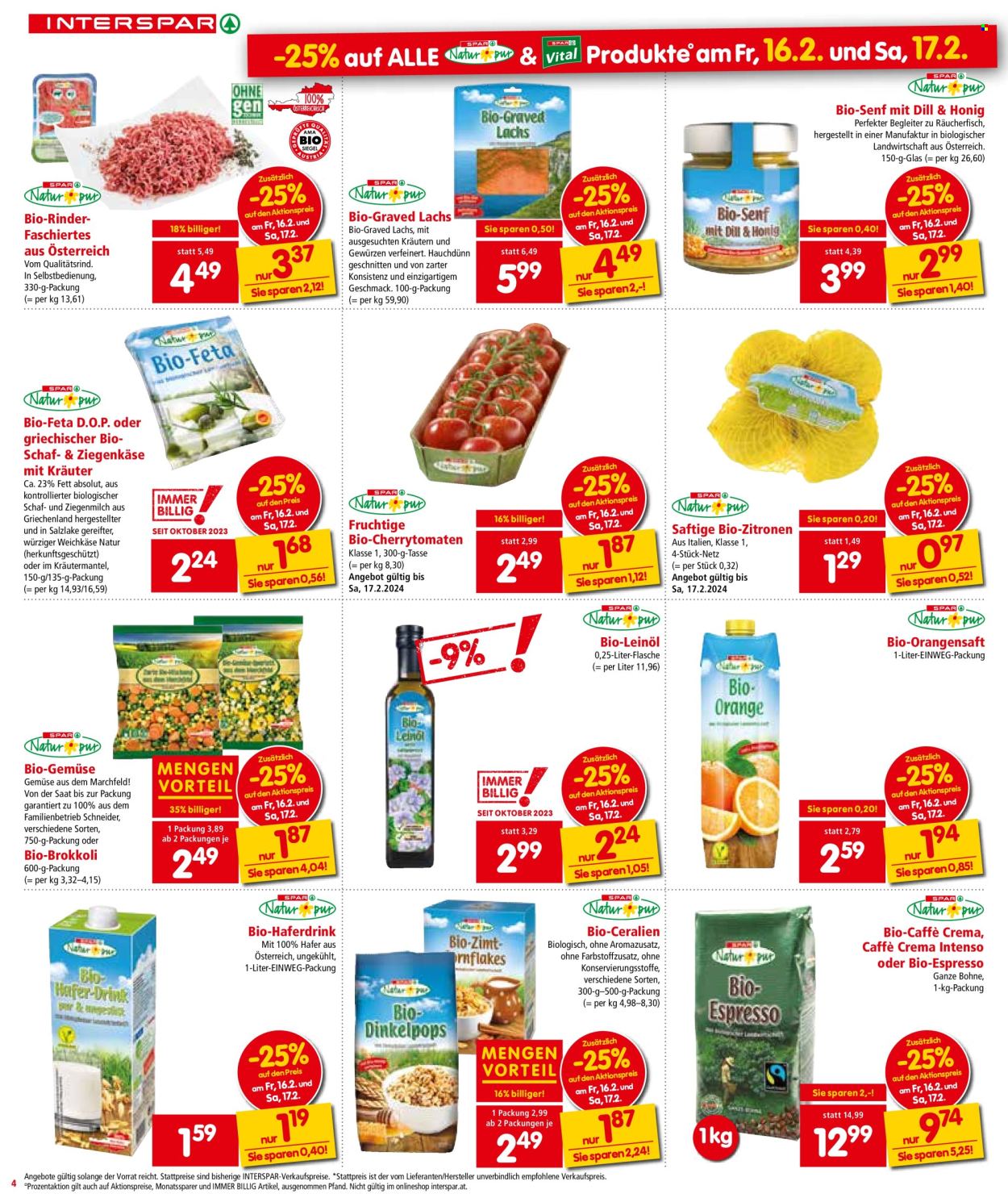 Angebote INTERSPAR - 15.2.2024 - 28.2.2024. Seite 4