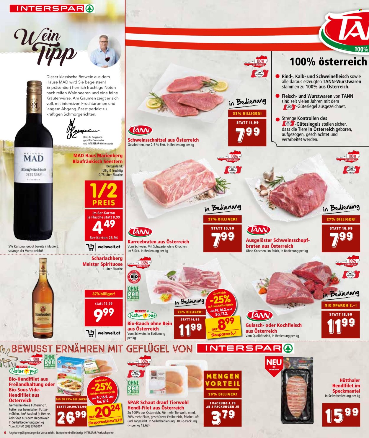 Angebote INTERSPAR - 15.2.2024 - 28.2.2024. Seite 6