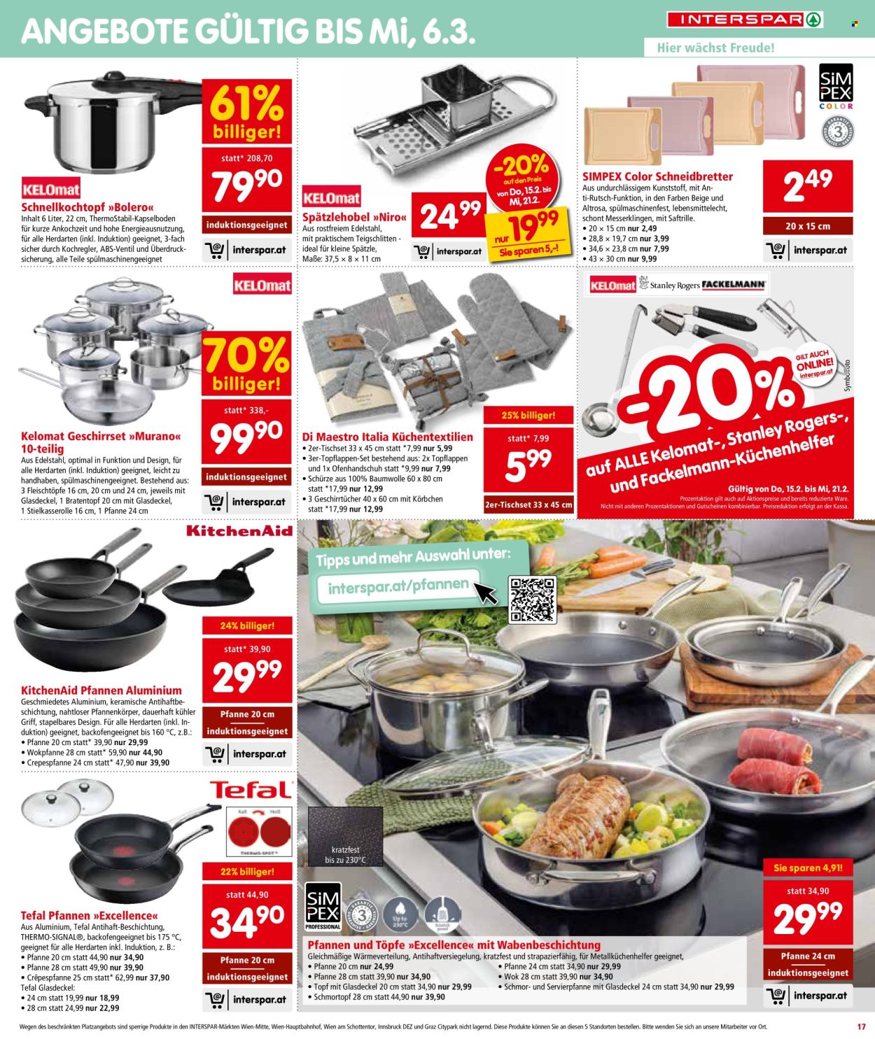 Angebote INTERSPAR - 15.2.2024 - 28.2.2024. Seite 17