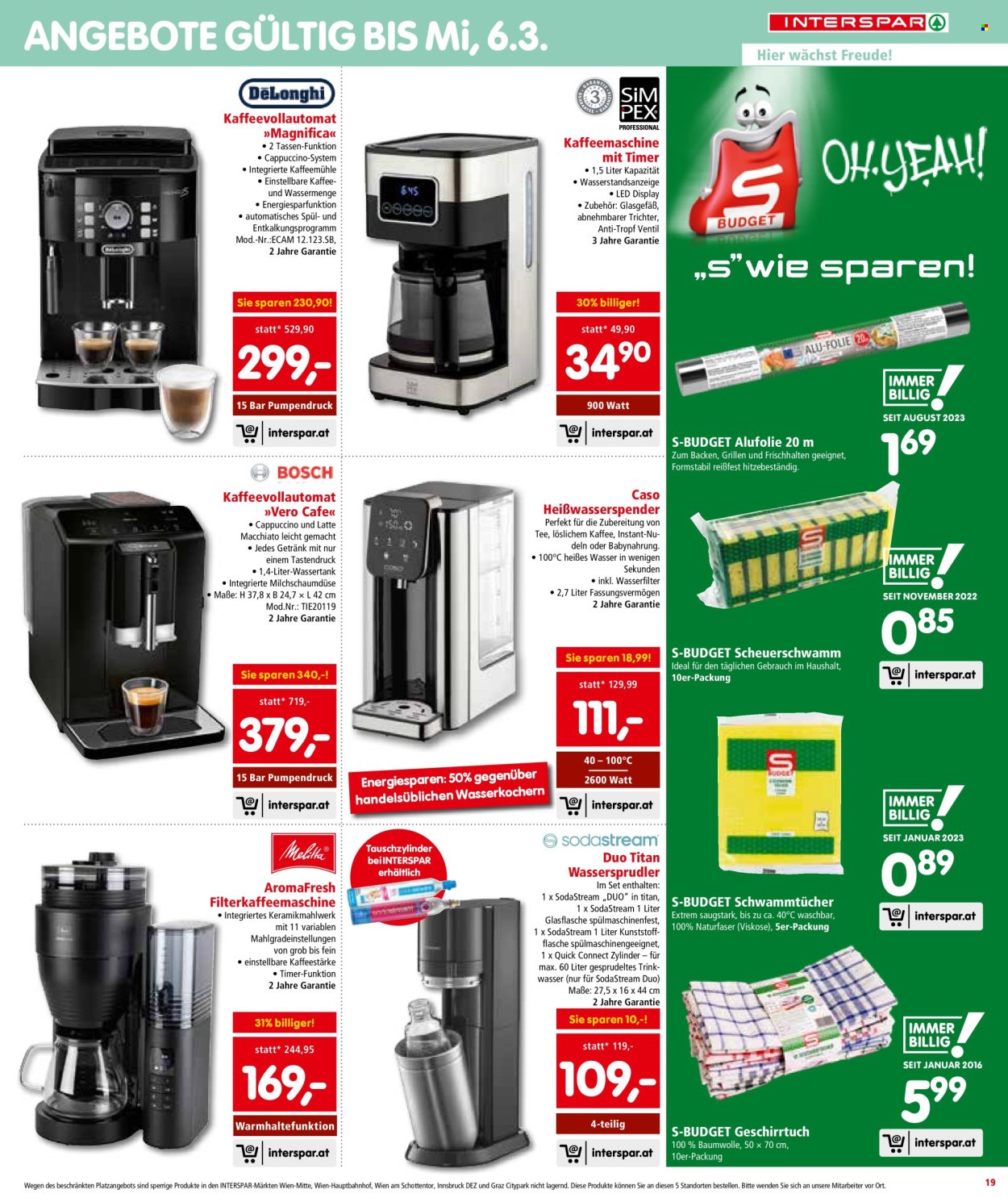 Angebote INTERSPAR - 15.2.2024 - 28.2.2024. Seite 19