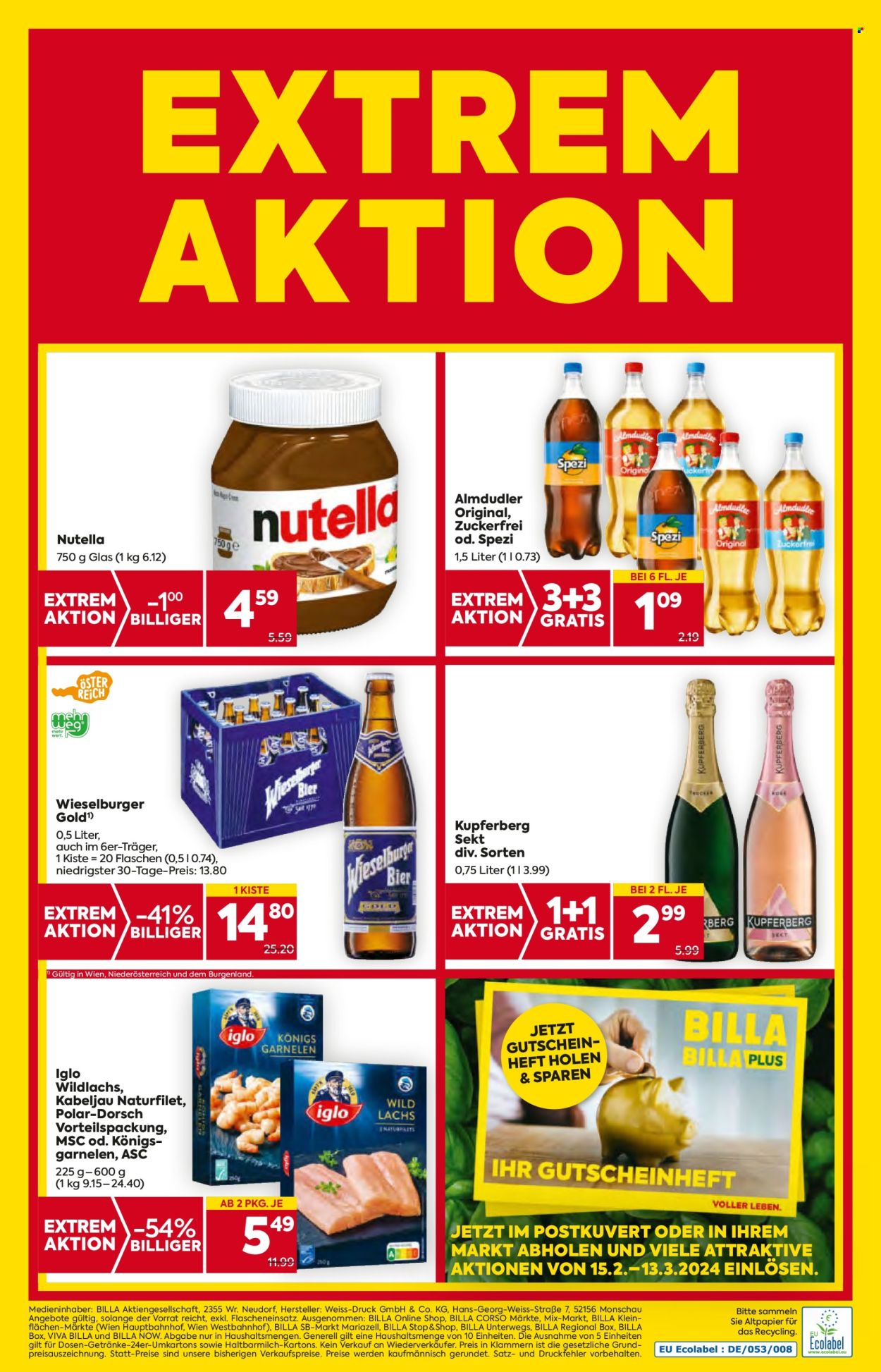 Angebote Billa - 15.2.2024 - 21.2.2024. Seite 20