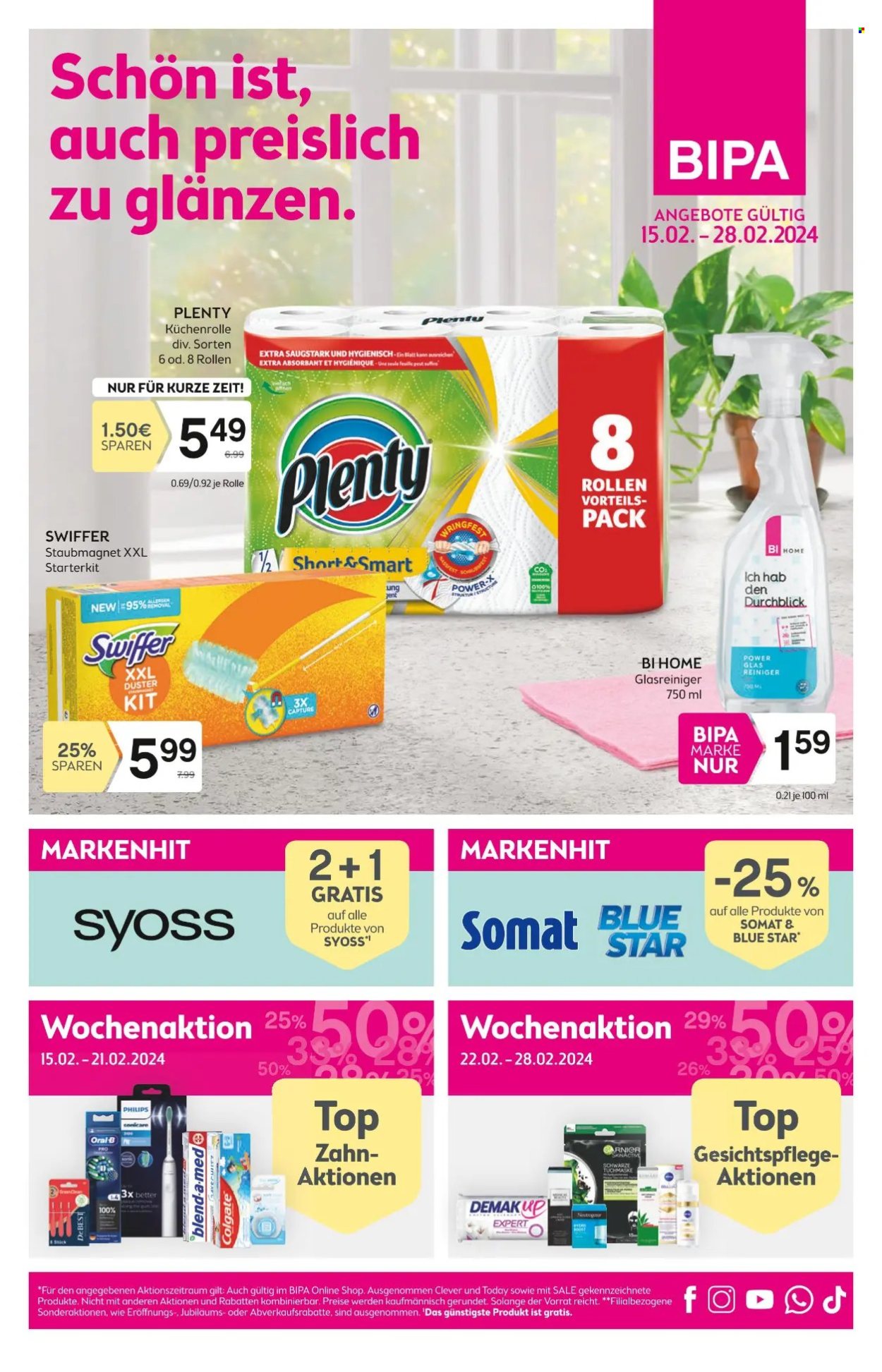 Angebote Bipa - 15.2.2024 - 28.2.2024. Seite 1