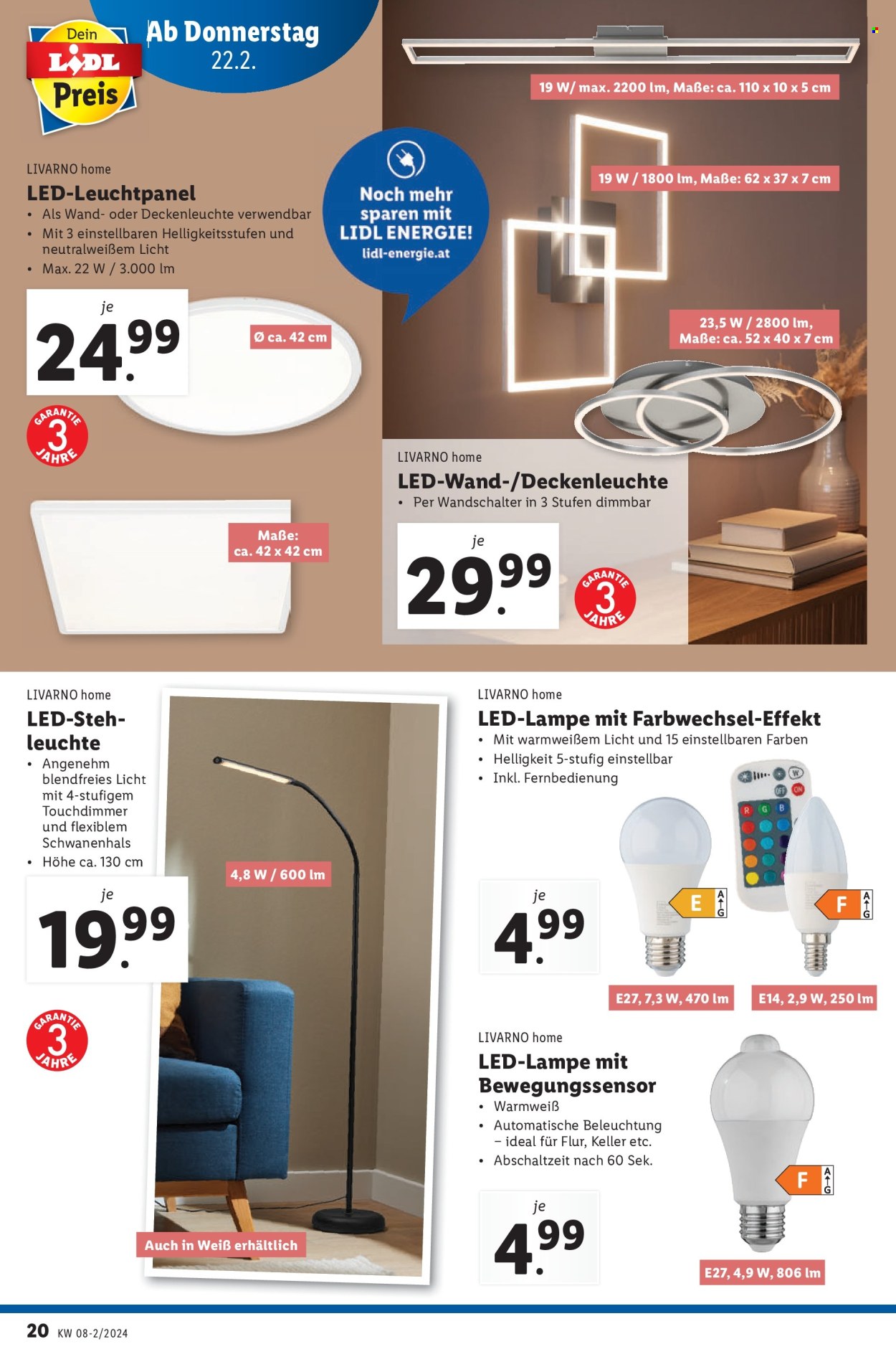 Angebote Lidl - 22.2.2024 - 28.2.2024. Seite 21
