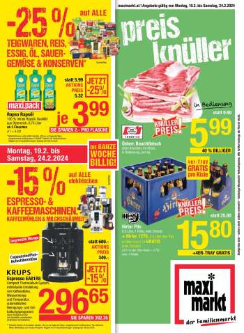 Angebote Maximarkt - 19.2.2024 - 24.2.2024.