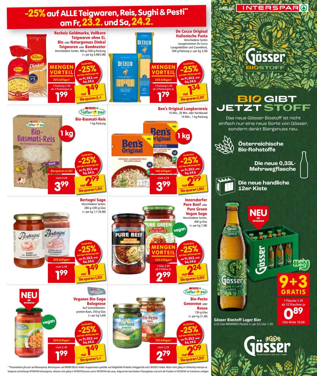 Angebote INTERSPAR - 22.2.2024 - 28.2.2024. Seite 3