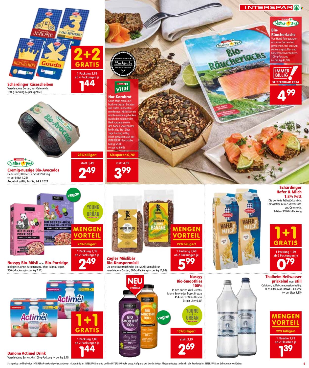 Angebote INTERSPAR - 22.2.2024 - 28.2.2024. Seite 9