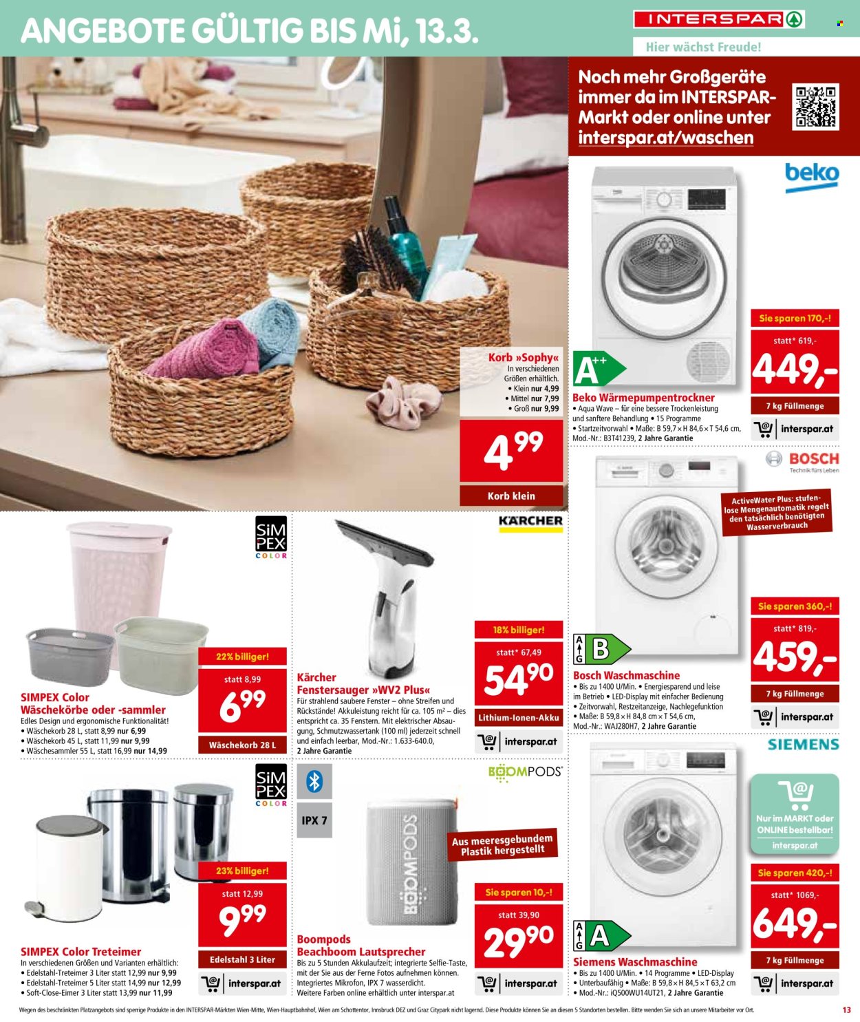 Angebote INTERSPAR - 22.2.2024 - 28.2.2024. Seite 13