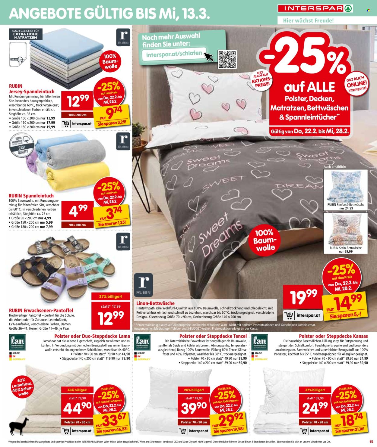 Angebote INTERSPAR - 22.2.2024 - 28.2.2024. Seite 15