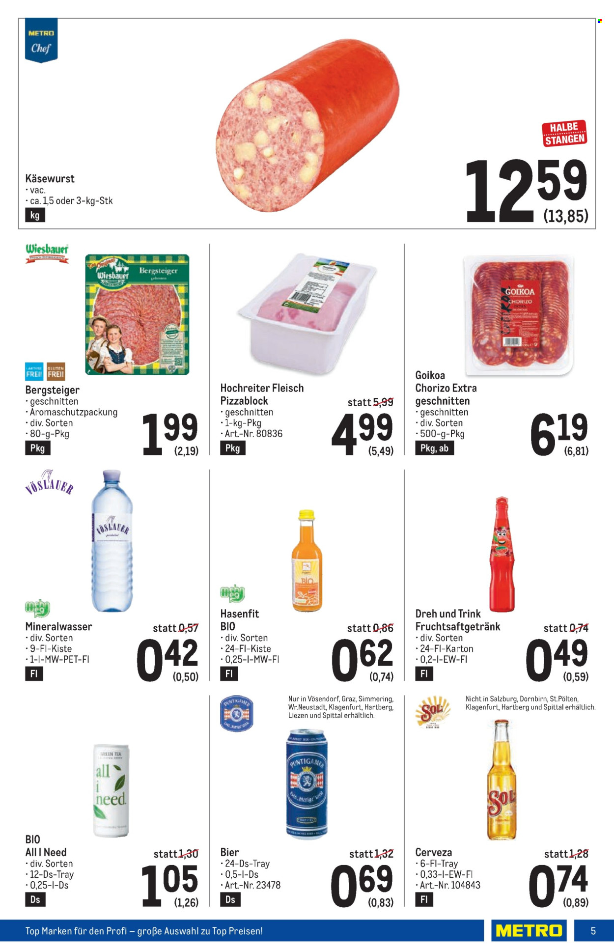 Angebote Metro - 22.2.2024 - 6.3.2024. Seite 5