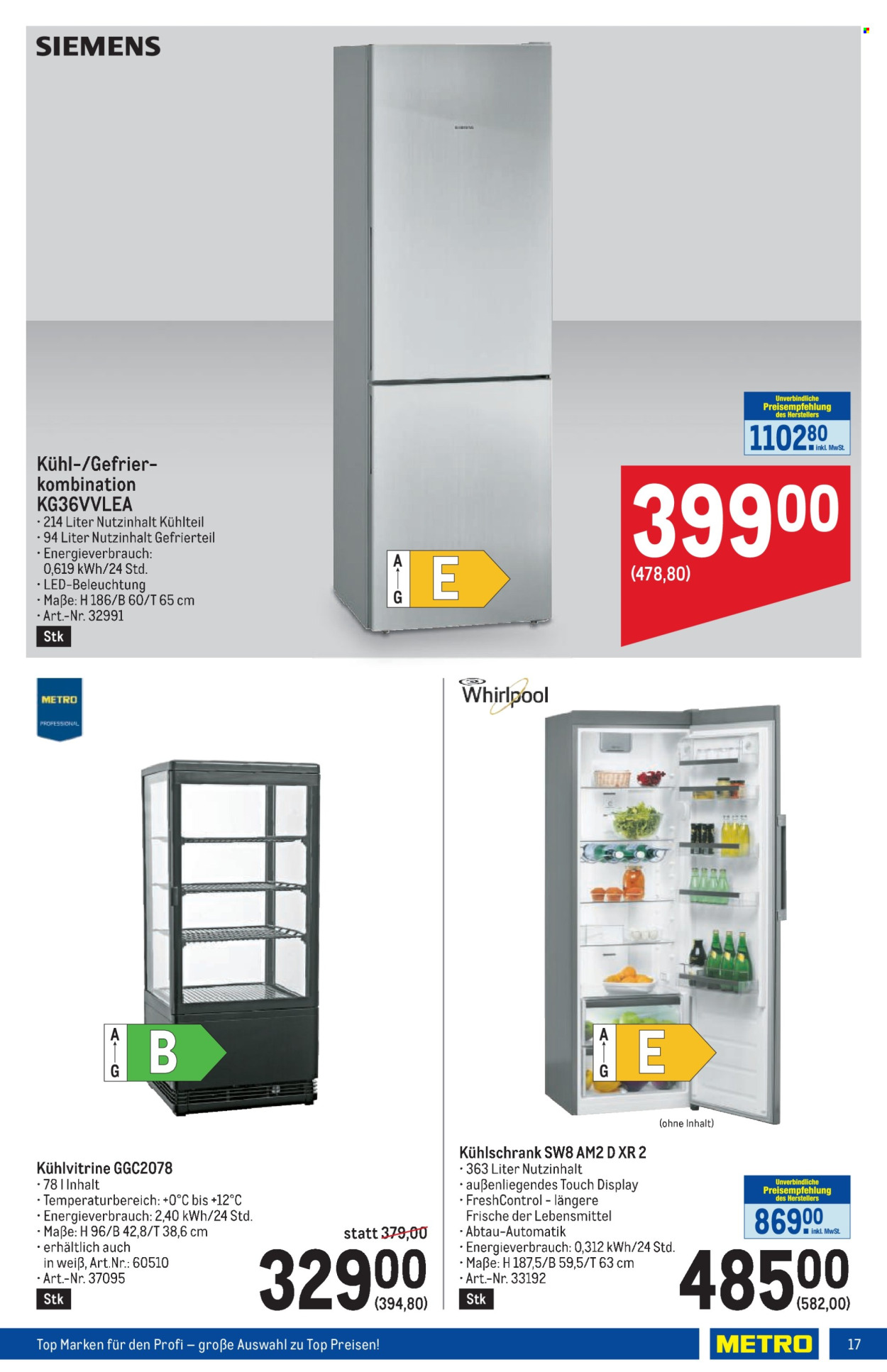 Angebote Metro - 22.2.2024 - 6.3.2024. Seite 17