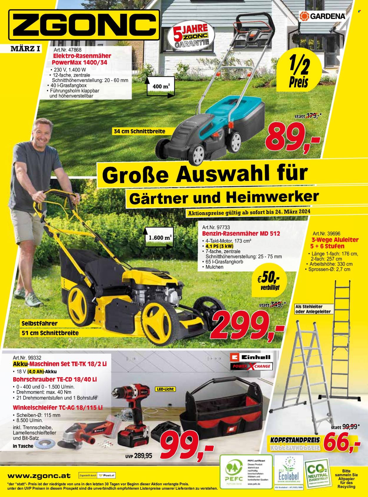 Angebote Zgonc. Seite 1