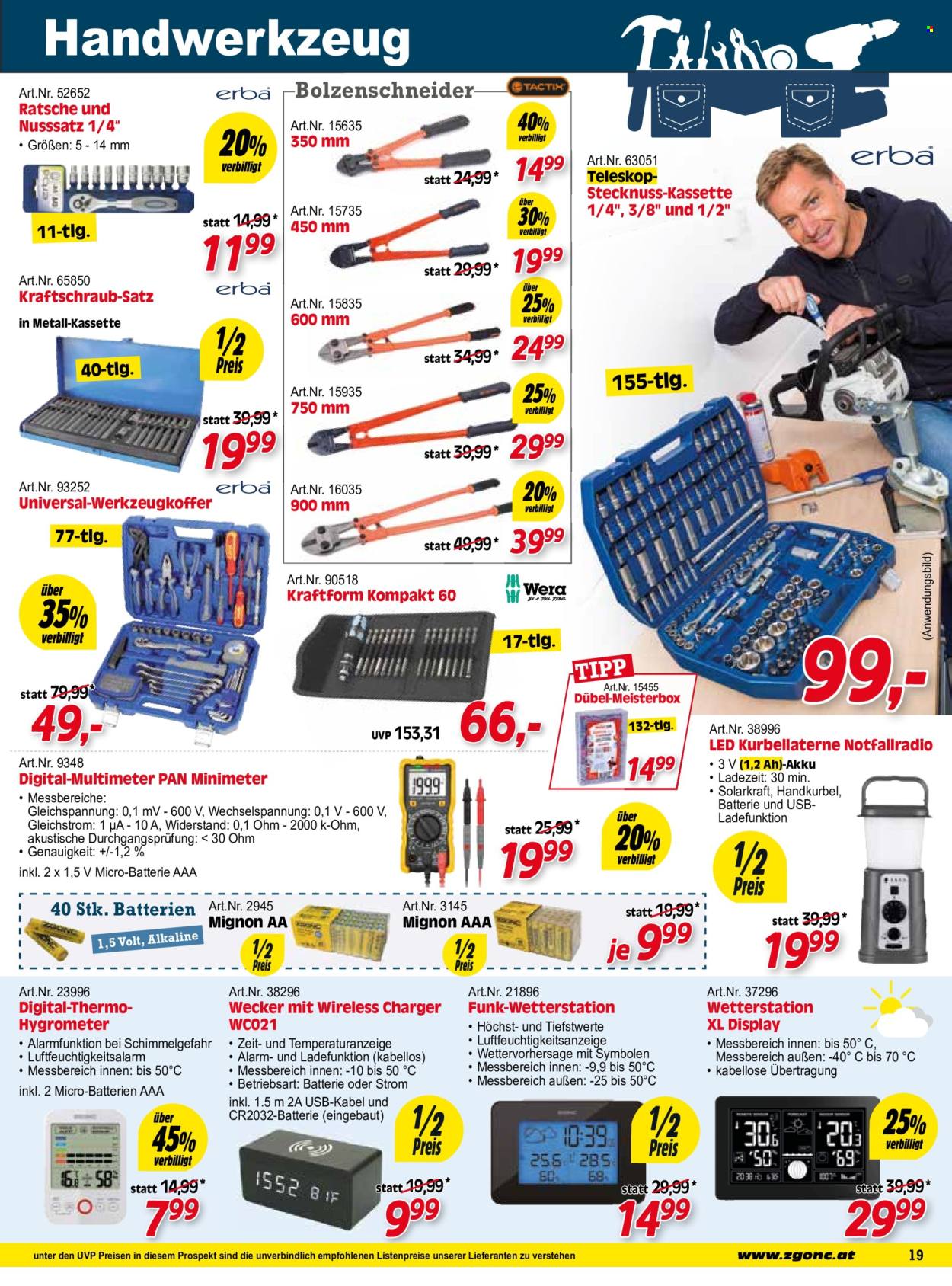 Angebote Zgonc. Seite 19