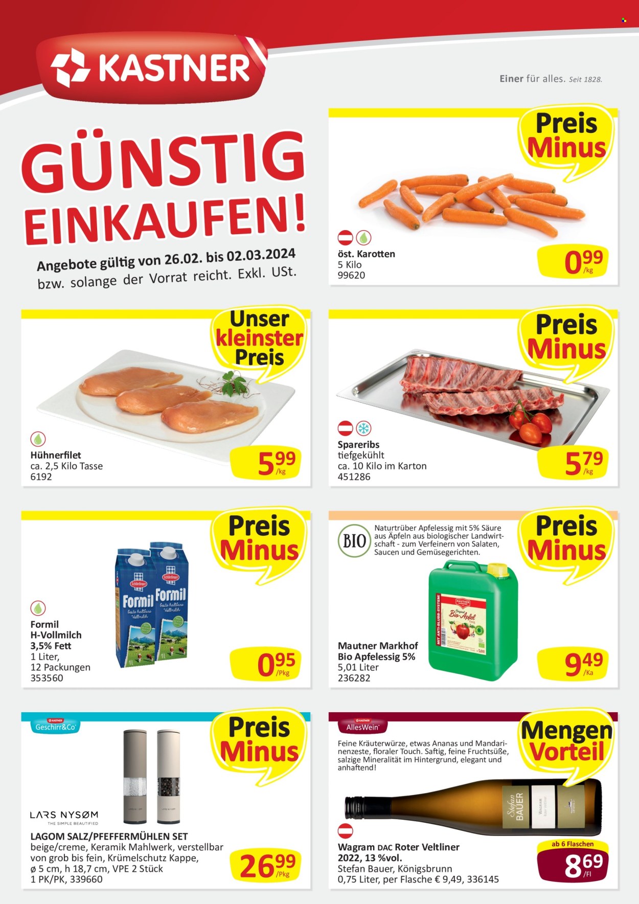 Angebote KASTNER - 26.2.2024 - 2.3.2024. Seite 1