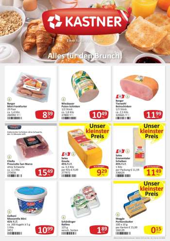 thumbnail - Meggle Portionsbutter 100 x 10 g per Karton € 15,00 166129