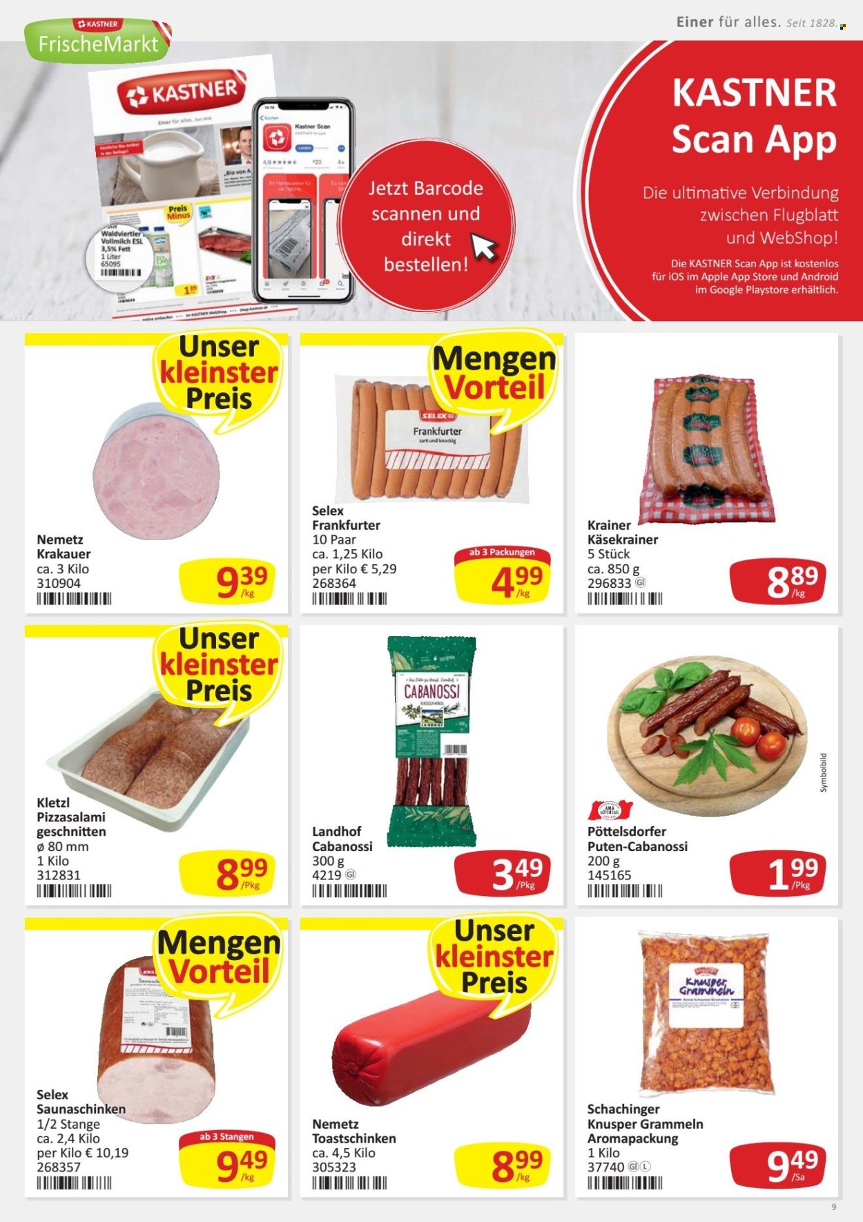 Angebote KASTNER - 26.2.2024 - 9.3.2024. Seite 9