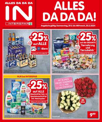 Angebote INTERSPAR - 29.2.2024 - 20.3.2024.