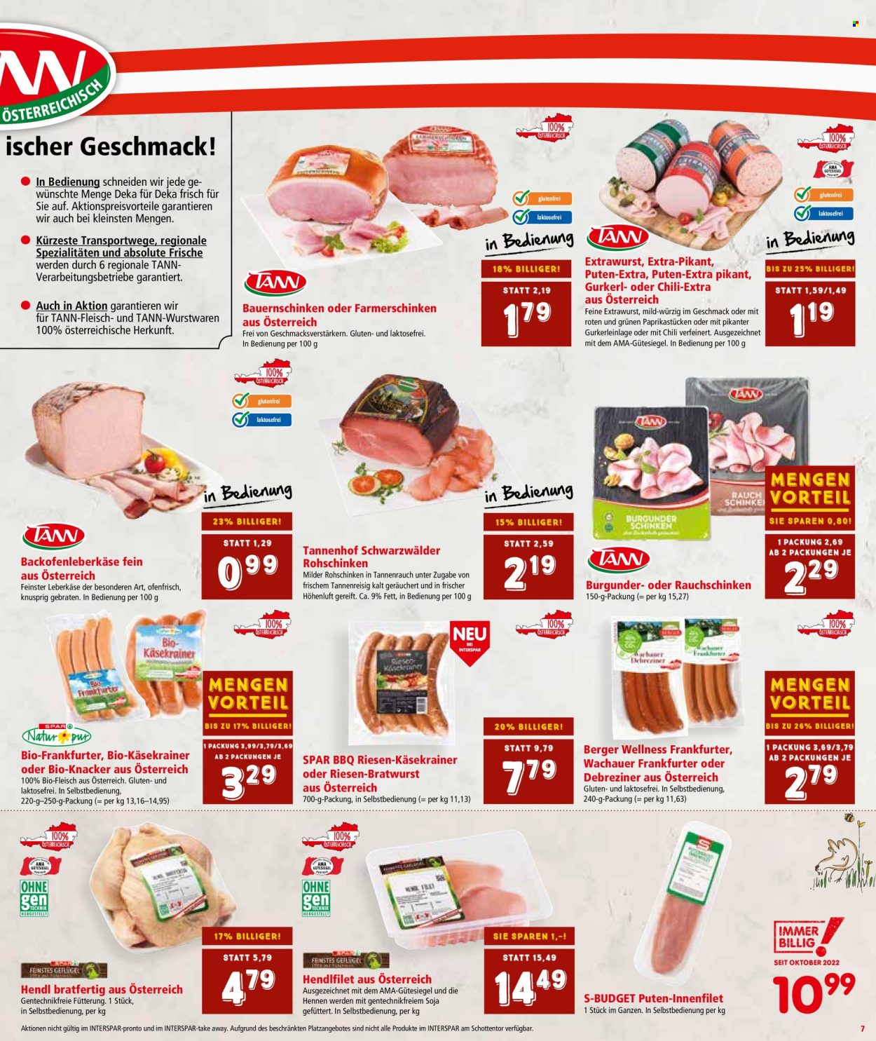 Angebote INTERSPAR - 29.2.2024 - 20.3.2024. Seite 7