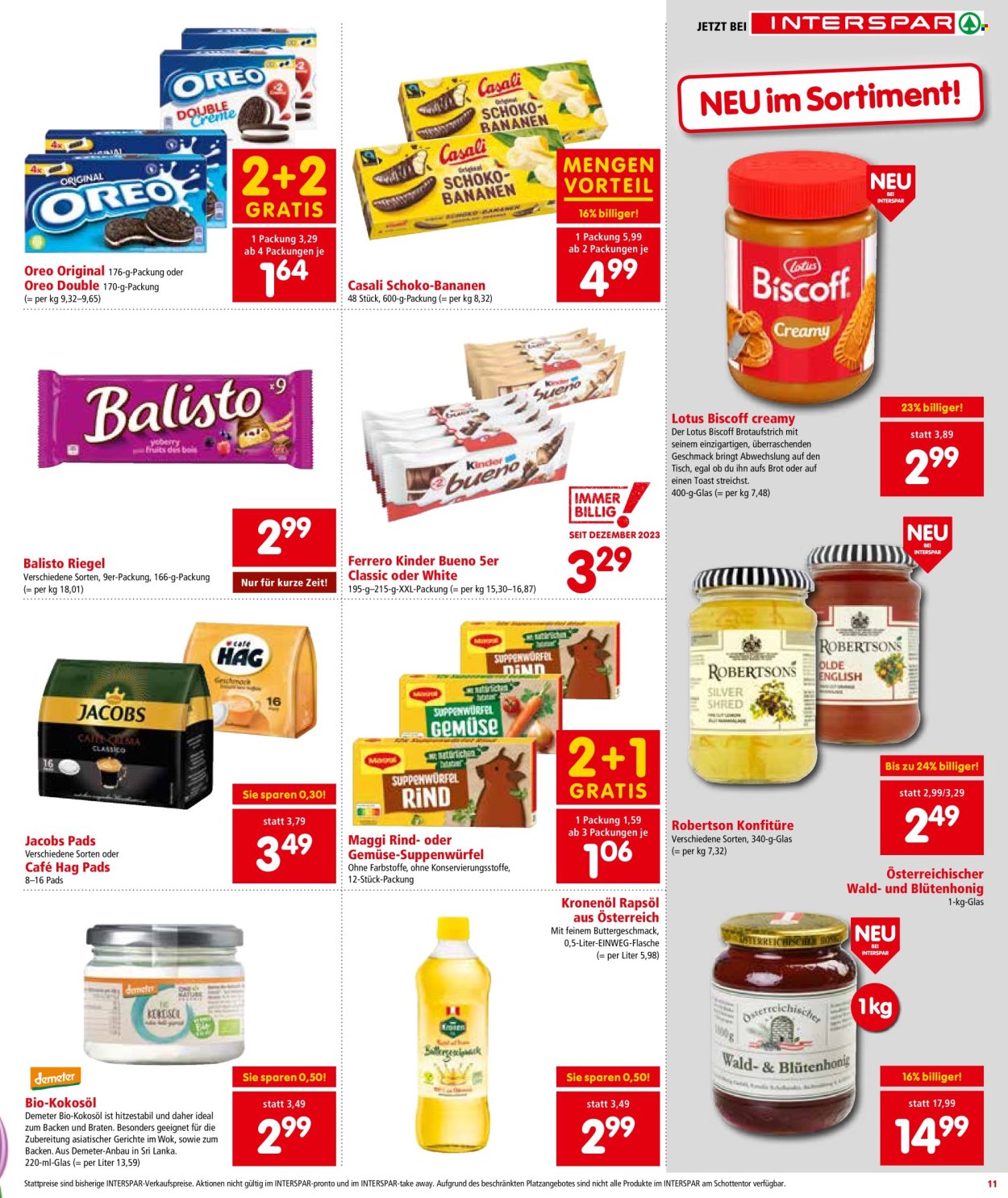 Angebote INTERSPAR - 29.2.2024 - 20.3.2024. Seite 11