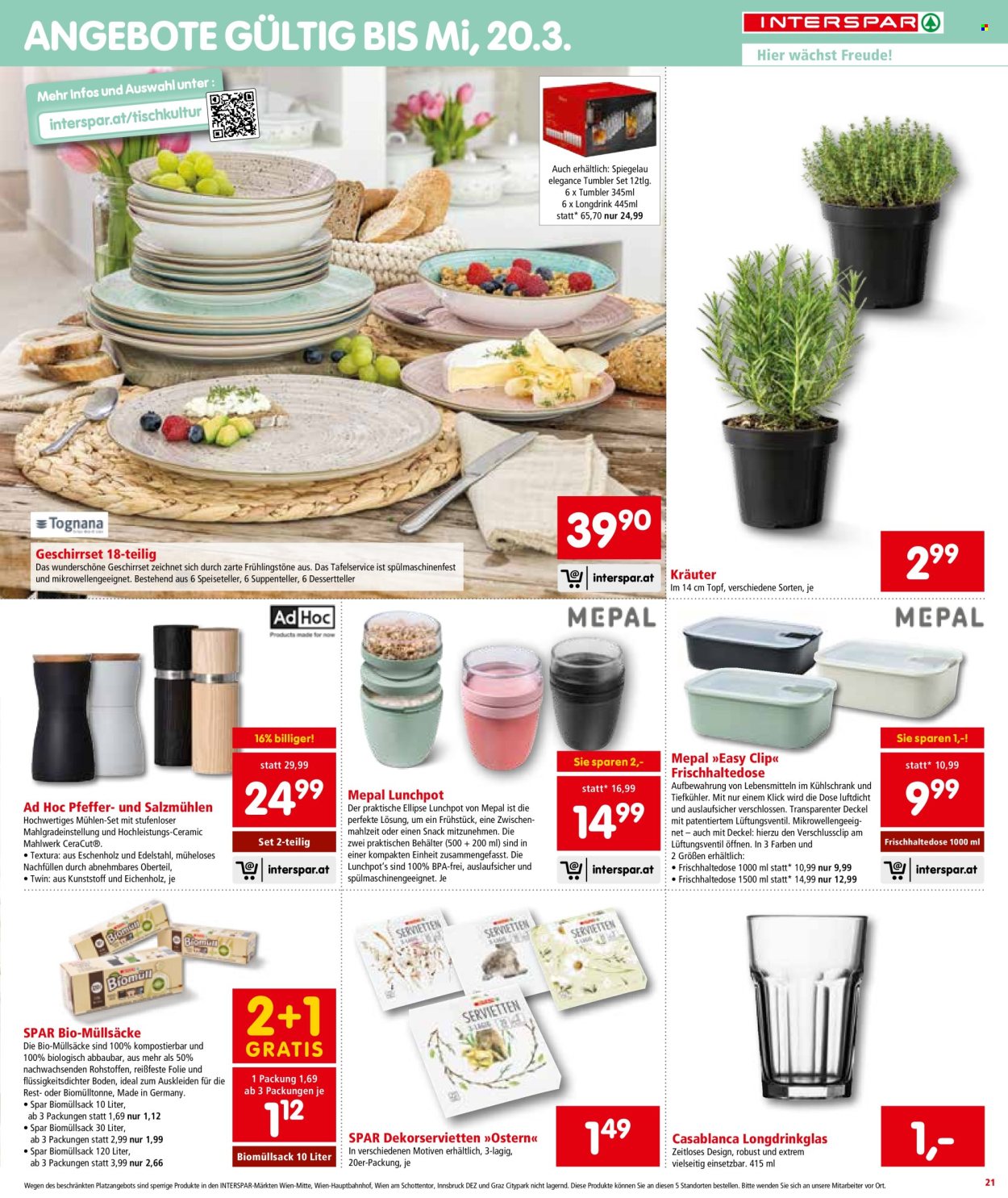 Angebote INTERSPAR - 29.2.2024 - 20.3.2024. Seite 21