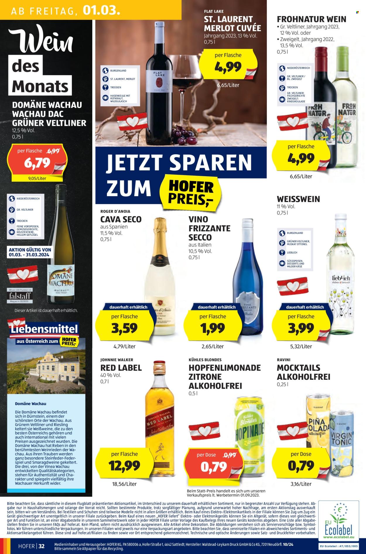 Angebote Hofer - 1.3.2024 - 7.3.2024. Seite 34