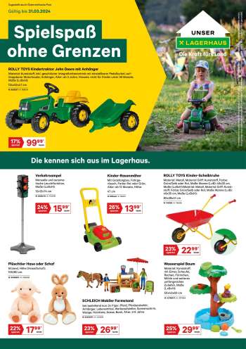 Angebote Lagerhaus - 4.3.2024 - 31.3.2024.