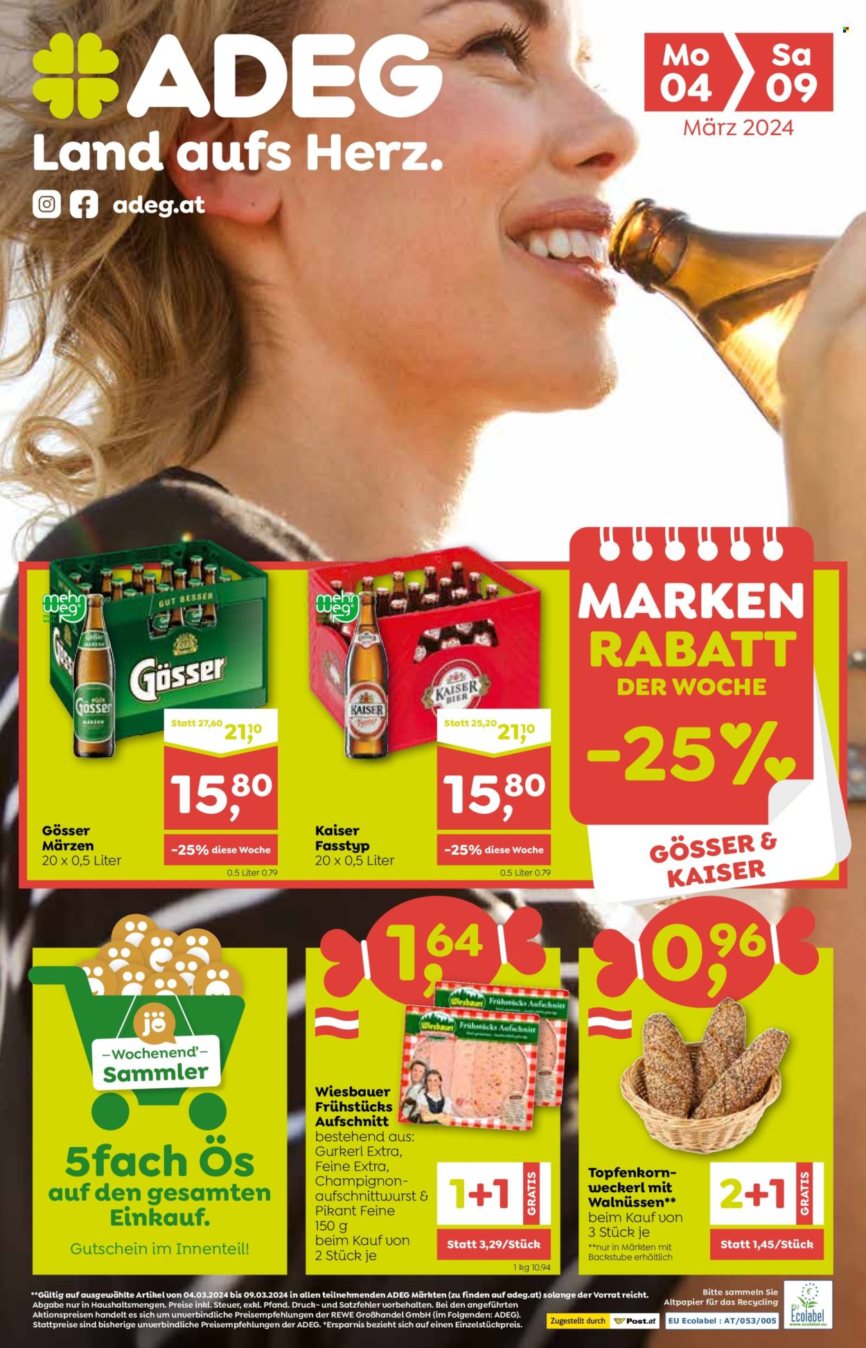 Angebote ADEG - 4.3.2024 - 9.3.2024. Seite 1