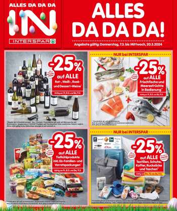 Angebote INTERSPAR - 7.3.2024 - 20.3.2024.