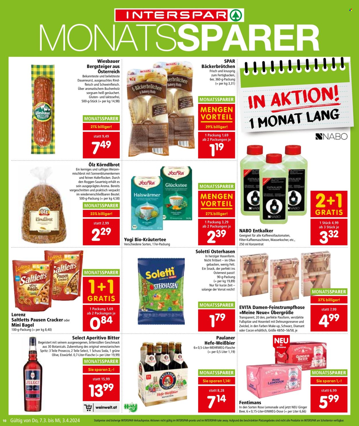 Angebote INTERSPAR - 7.3.2024 - 20.3.2024. Seite 10