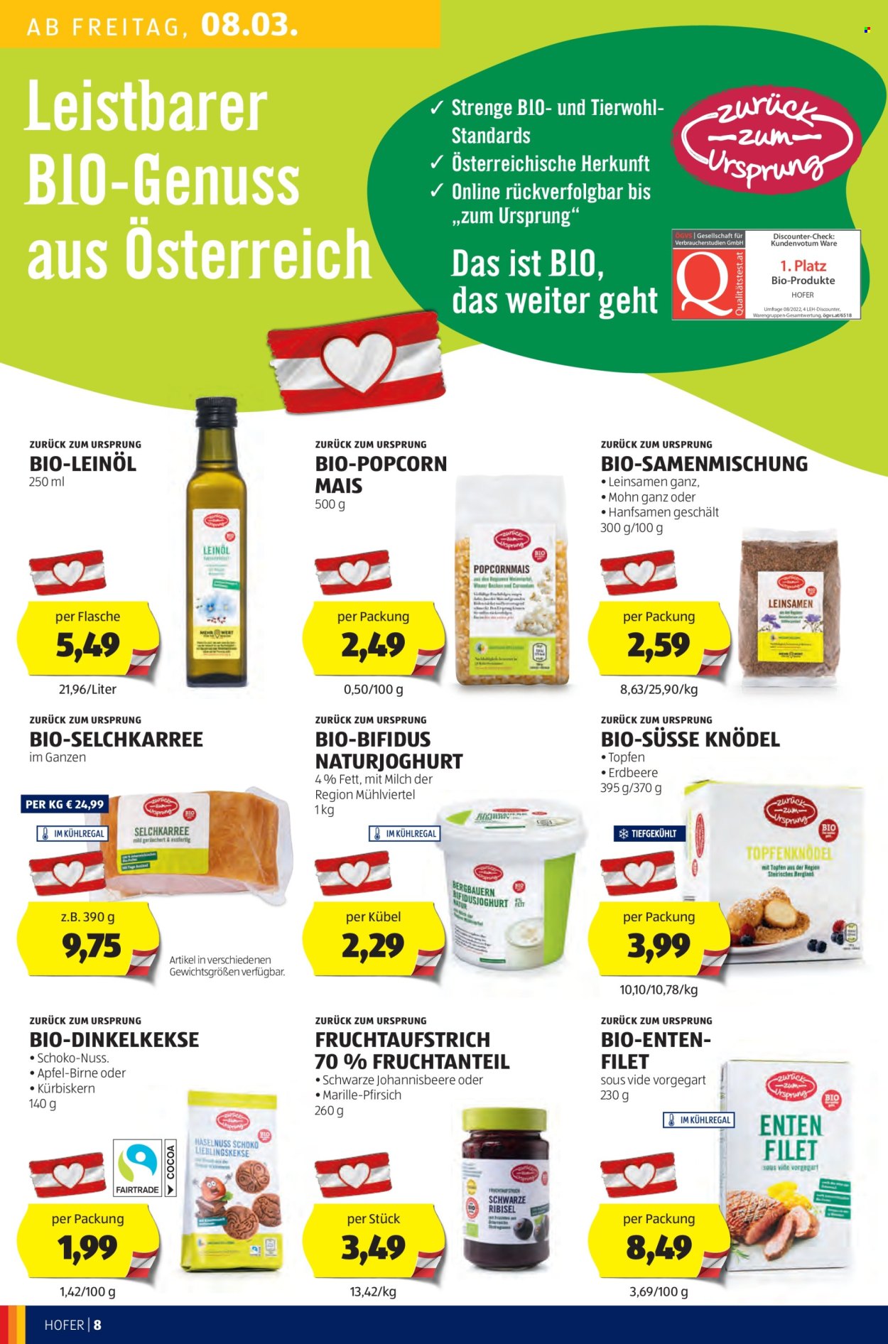 Angebote Hofer - 8.3.2024 - 14.3.2024. Seite 8