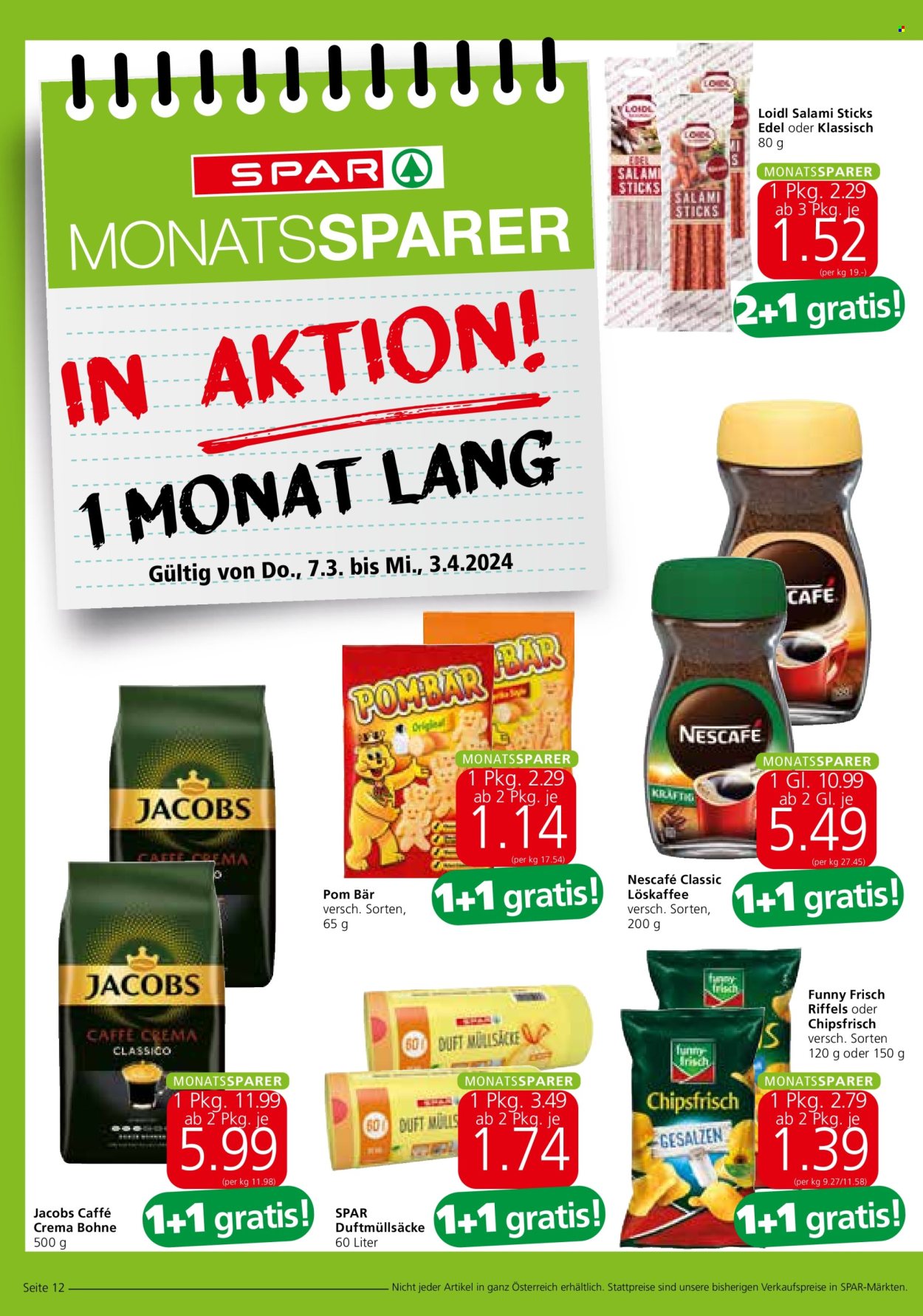 Angebote SPAR - 7.3.2024 - 20.3.2024. Seite 12
