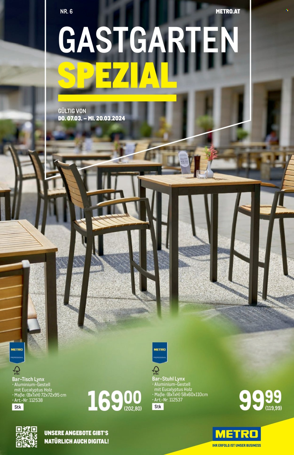 Angebote Metro - 7.3.2024 - 20.3.2024. Seite 1