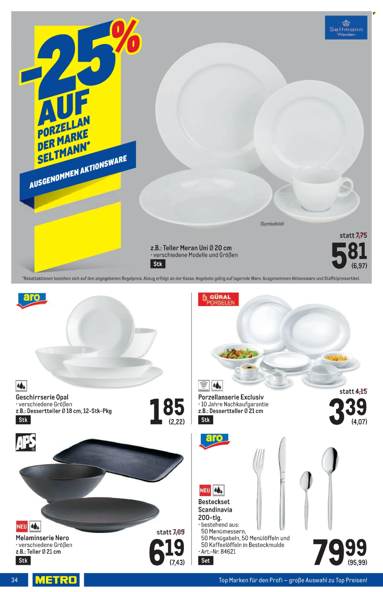 Angebote Metro - 7.3.2024 - 20.3.2024. Seite 34