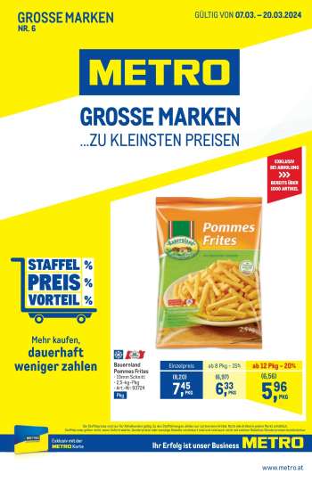 Angebote Metro - 7.3.2024 - 20.3.2024.