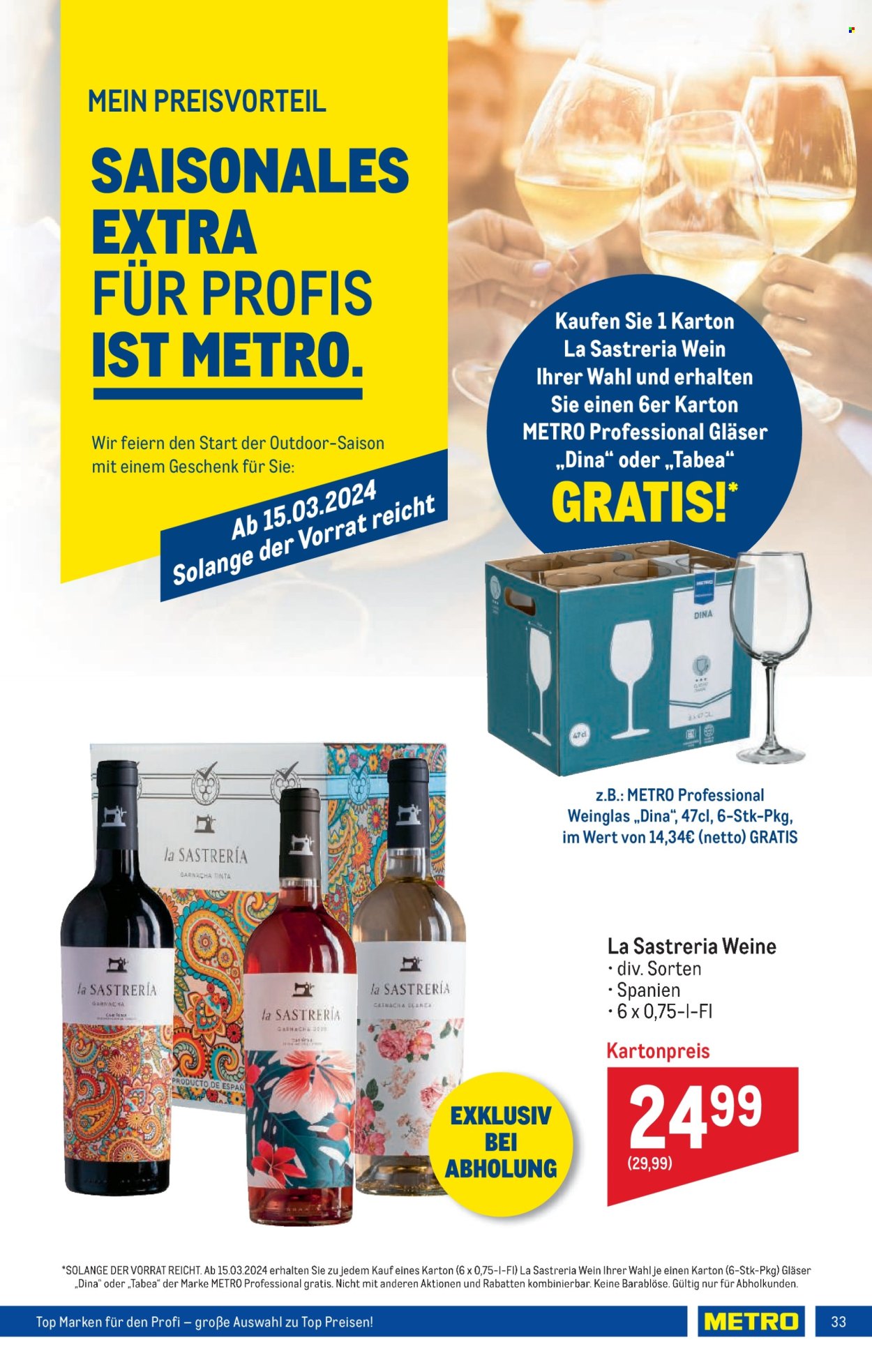 Angebote Metro - 7.3.2024 - 20.3.2024. Seite 33