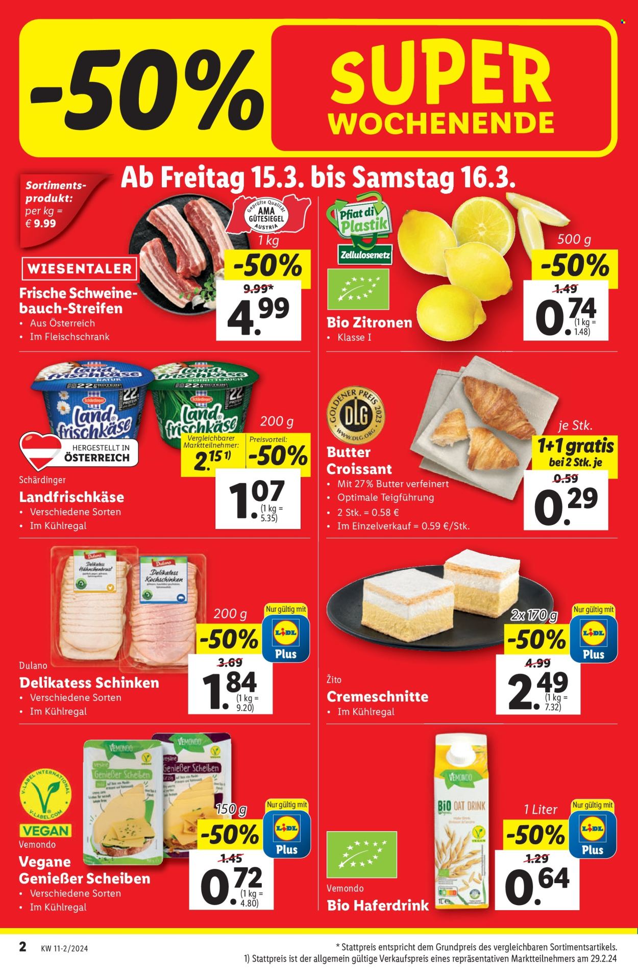 Angebote Lidl - 14.3.2024 - 20.3.2024. Seite 2