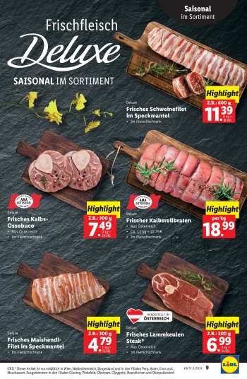thumbnail - Deluxe Frisches Lammkeulen Steak