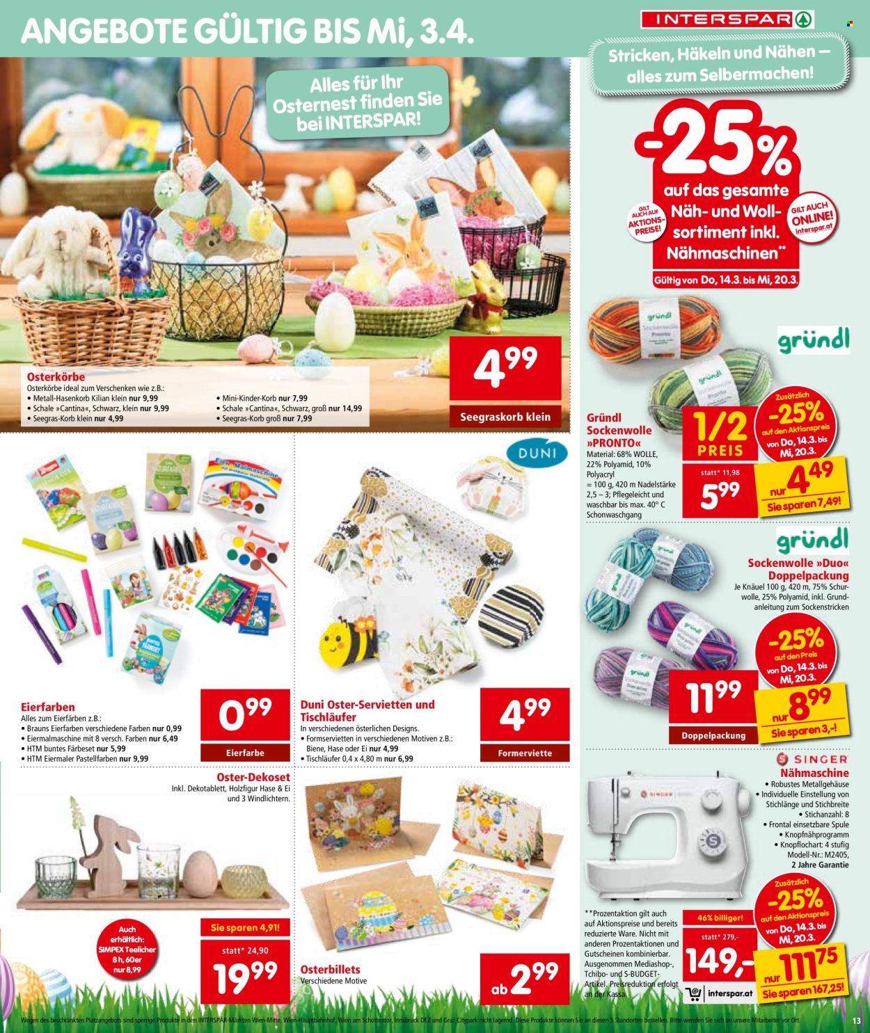 Angebote INTERSPAR - 14.3.2024 - 20.3.2024. Seite 13