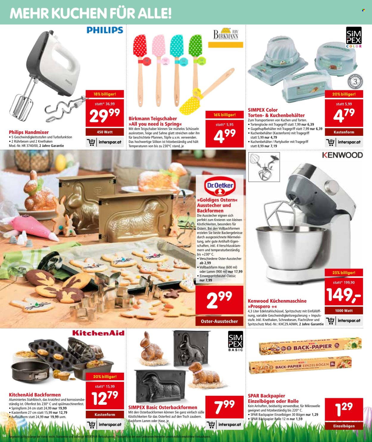 Angebote INTERSPAR - 14.3.2024 - 20.3.2024. Seite 14