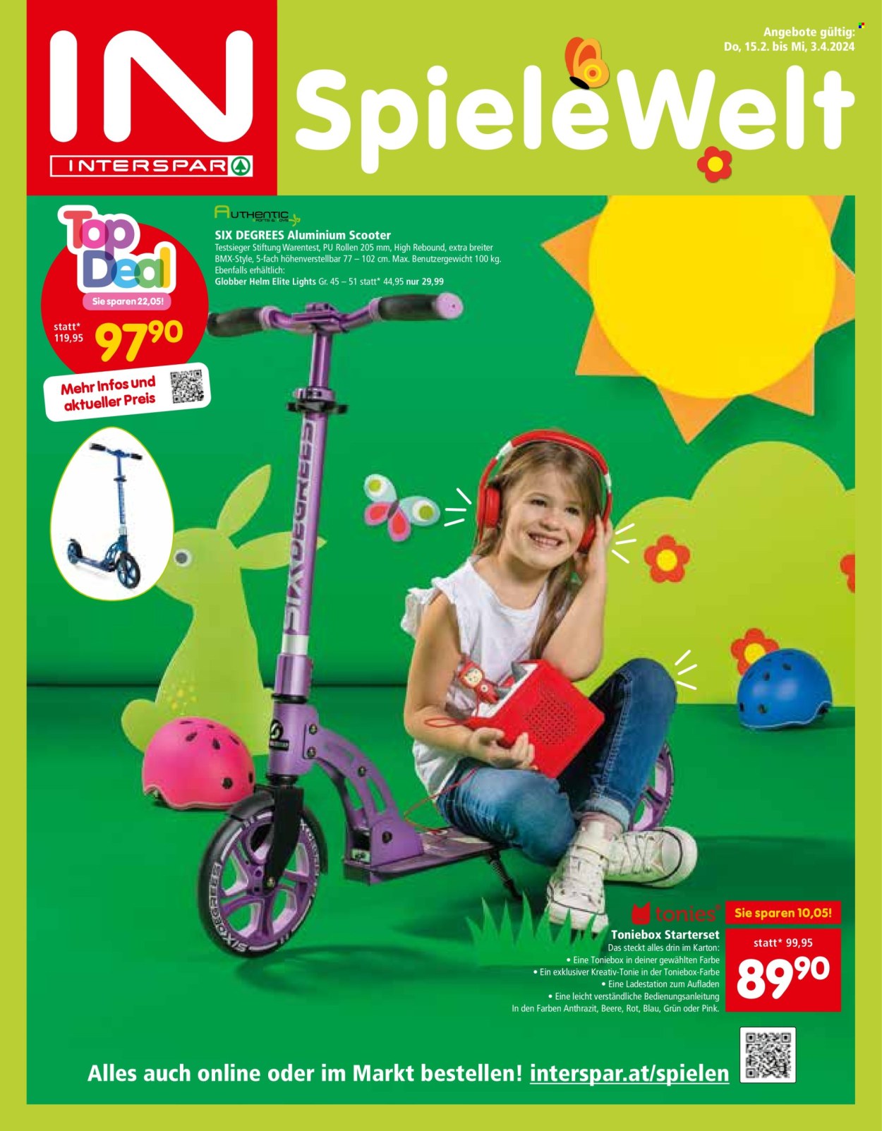 Angebote INTERSPAR - 15.3.2024 - 3.4.2024. Seite 1