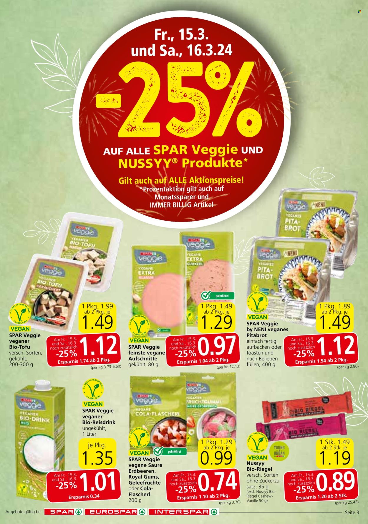 Angebote SPAR - 14.3.2024 - 20.3.2024. Seite 3