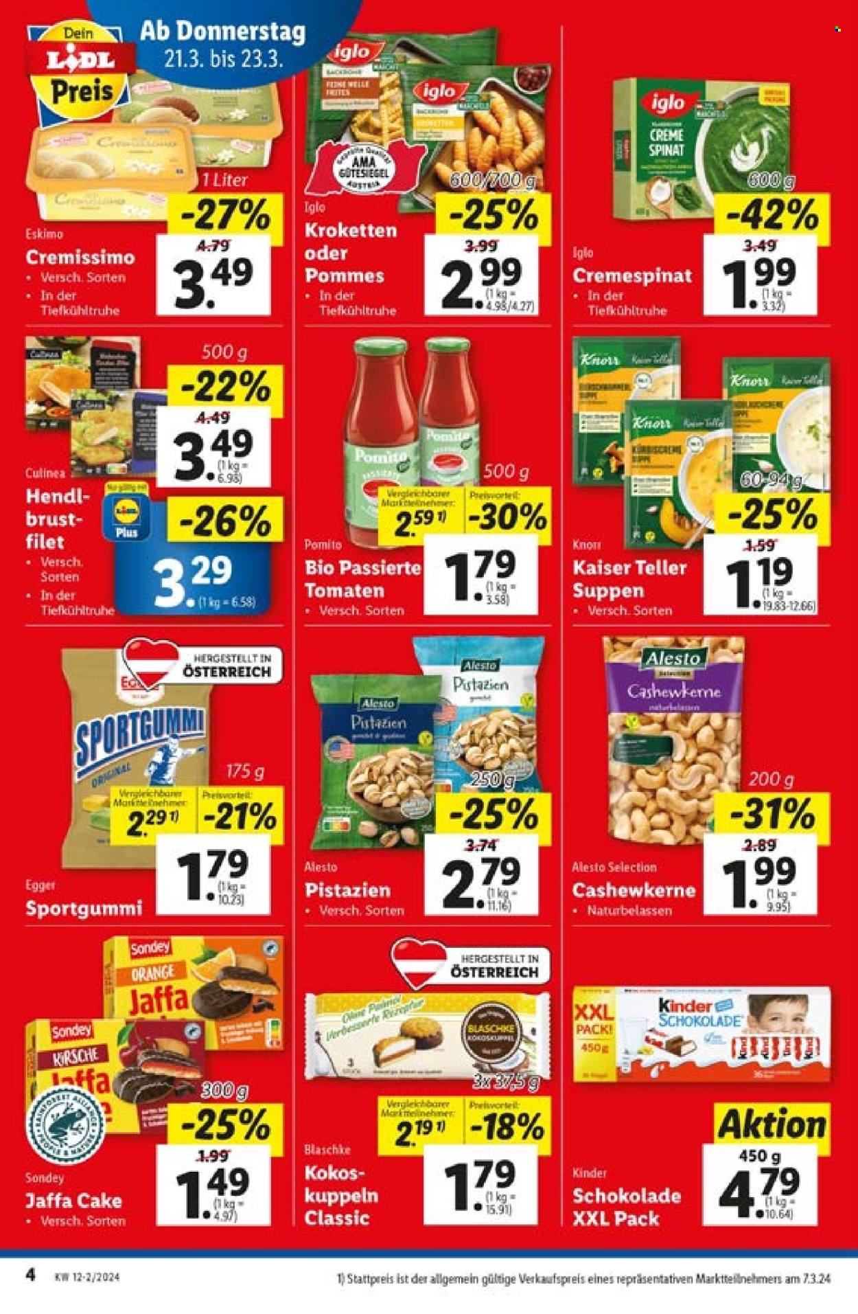 Angebote Lidl - 21.3.2024 - 27.3.2024. Seite 4