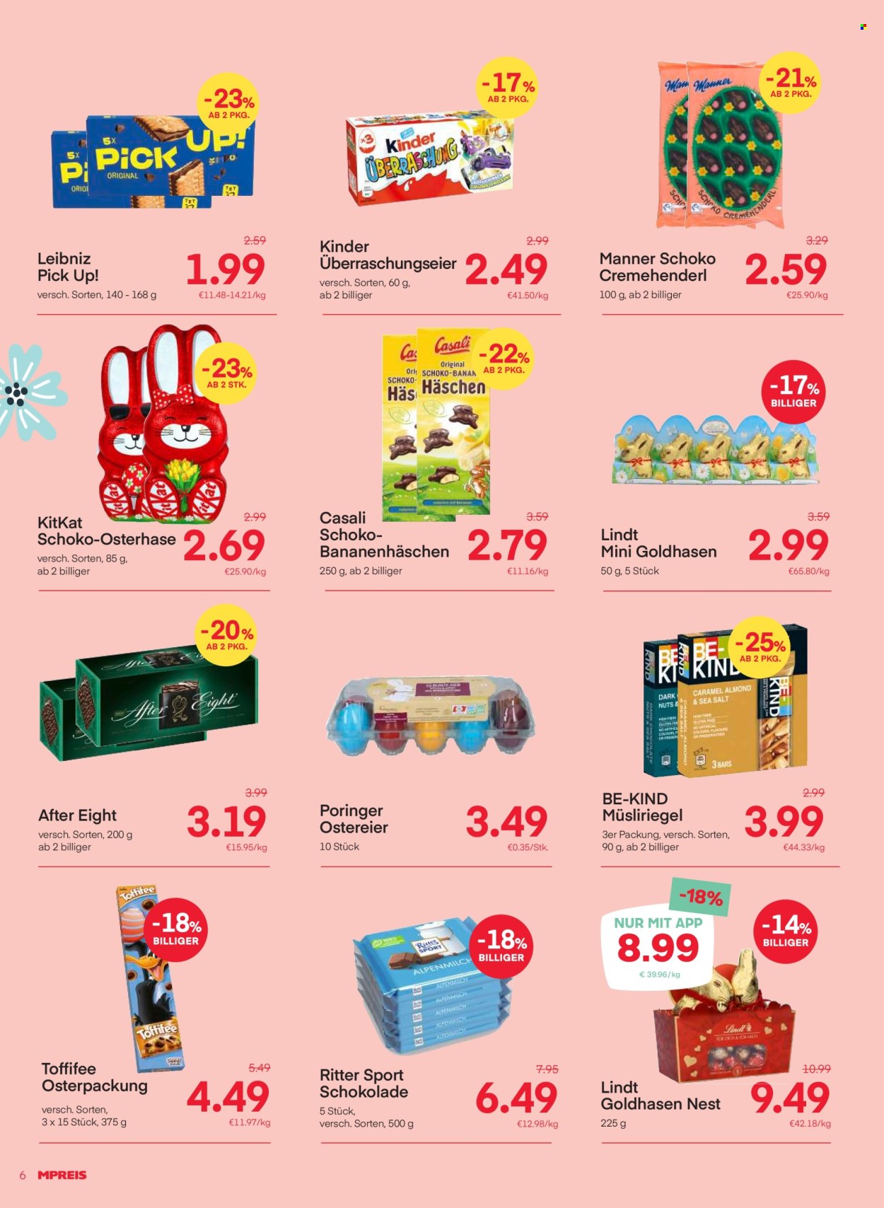 Angebote MPREIS - 18.3.2024 - 24.3.2024. Seite 6