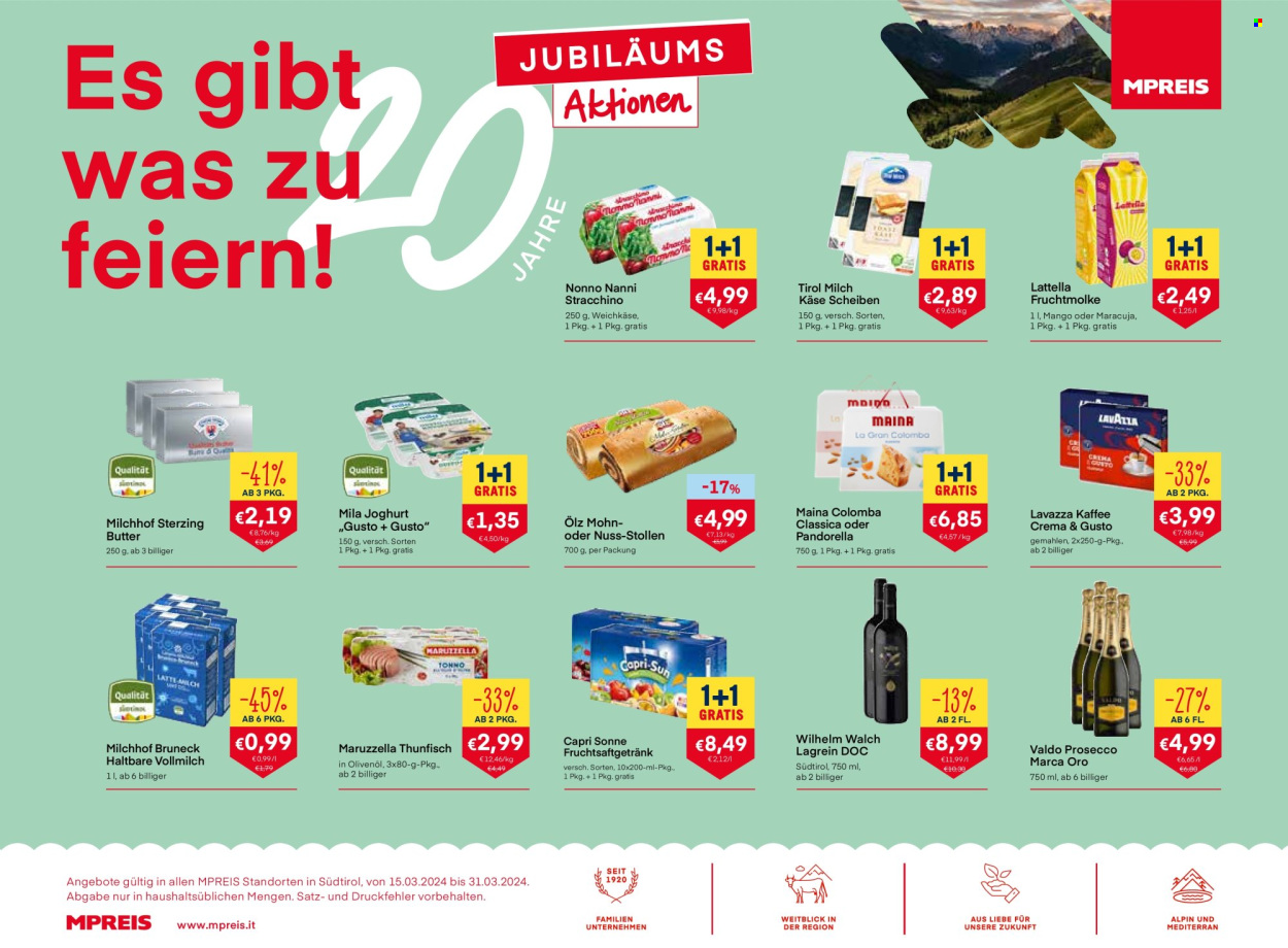 Angebote MPREIS - 15.3.2024 - 31.3.2024. Seite 1