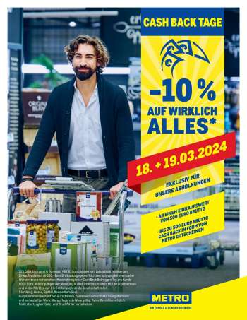 Angebote Metro - 18.3.2024 - 19.3.2024.