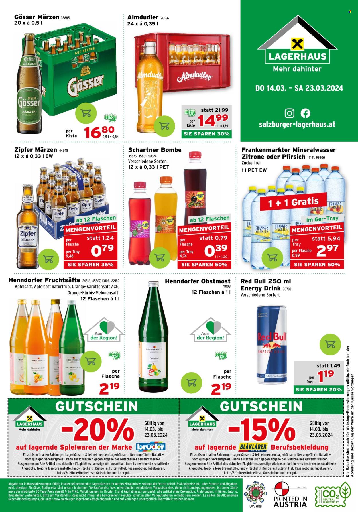 Angebote Salzburger Lagerhaus - 14.3.2024 - 23.3.2024. Seite 12