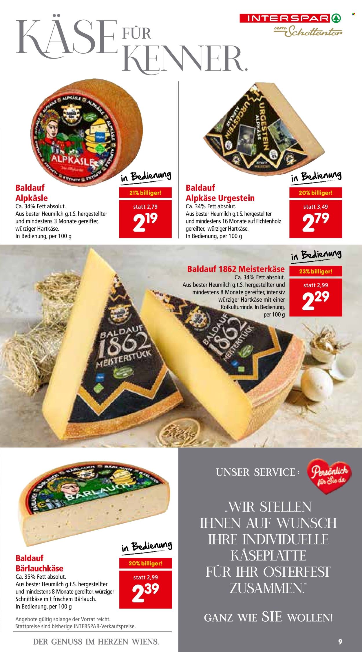 Angebote INTERSPAR - 21.3.2024 - 3.4.2024. Seite 9